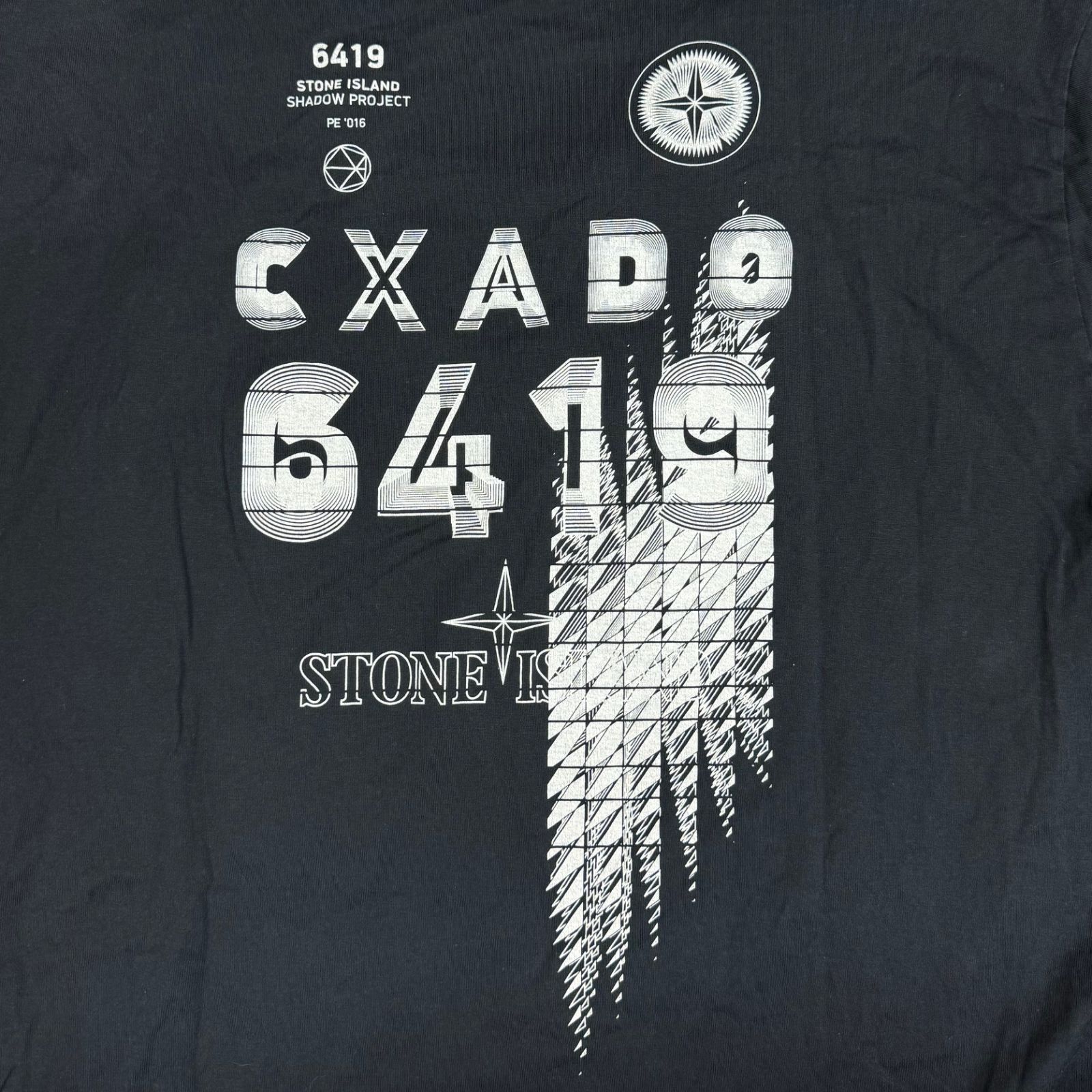 STONE ☆SHADOW PROJECT バックロゴ Tシャツ S MENS 国内正規 STONE ISLAND SHADOW PROJECT 16SS バックプリントT