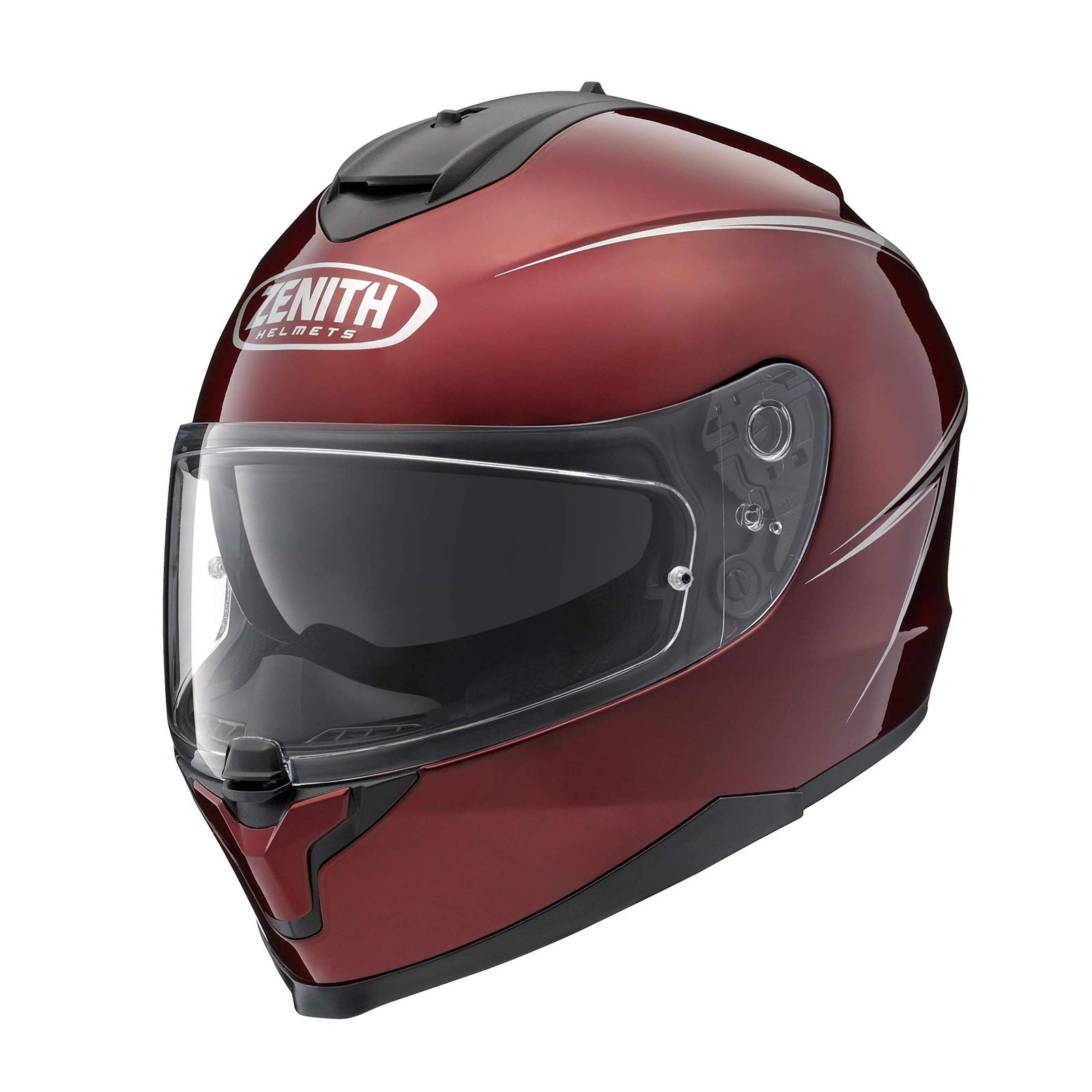 ヤマハ発動機 バイクヘルメット フルフェイス YF-9 ZENITH サンバイザーモデル ピンストライプ ワインレッド Sサイズ 55-56cm 90791-1784W ワインレッド ピンストライプ|S 55-56cm