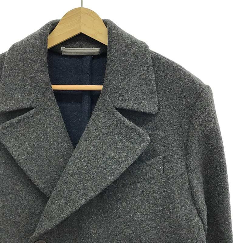 ルイジボレッリ　ウールコート　難あり 中古】ルイジ ボレッリ Luigi Borrelli カシミヤ ステンカラーコート