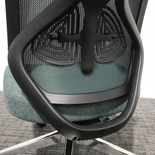 YS-1 メッシュ ランバーサポート付 オフィスチェア ダークグリーン MARWIL-DEMENAGEMENTS_CH