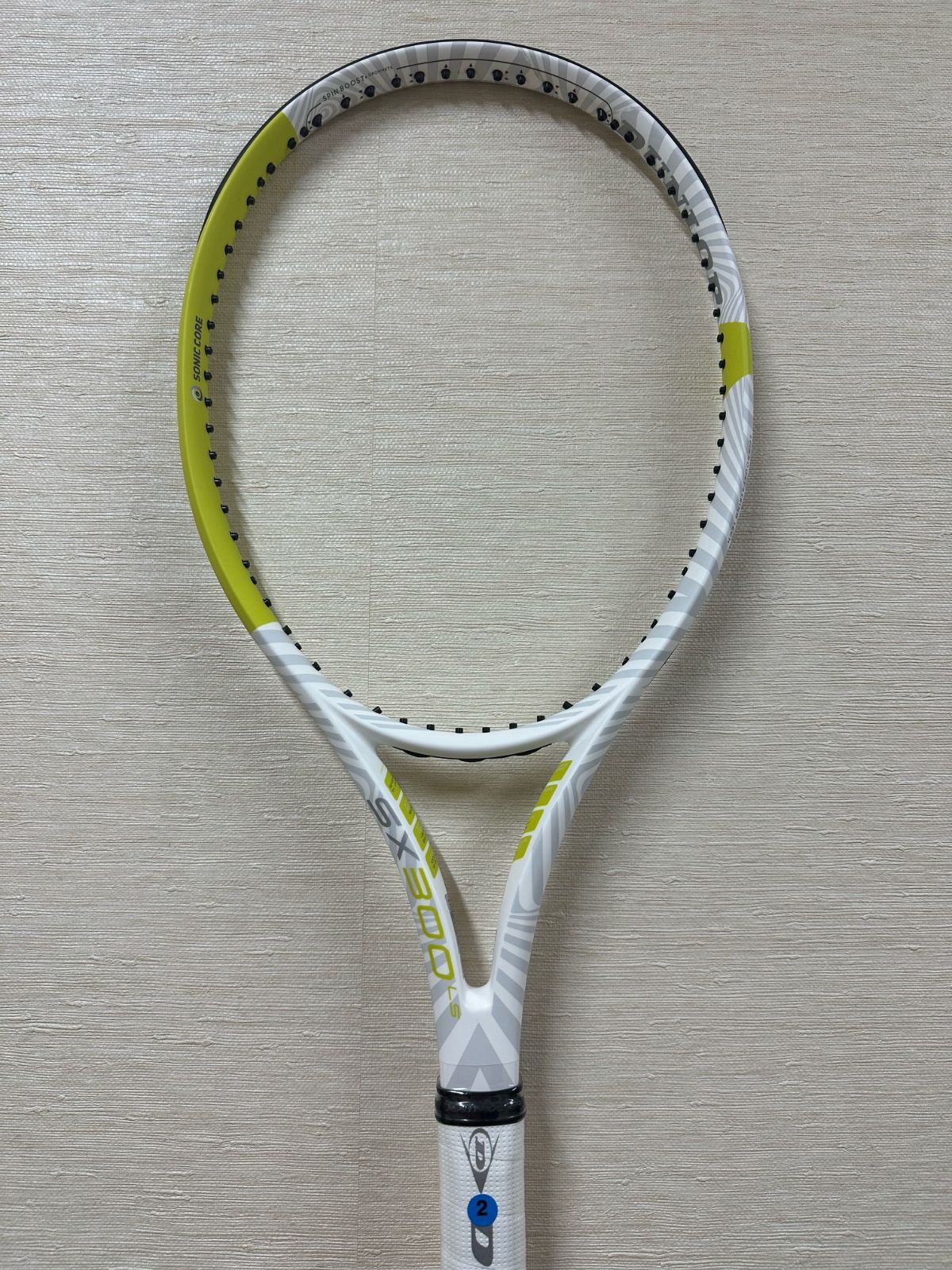 【50％off！】ダンロップ（DUNLOP） 23SX 300LS ホワイト SX300LS WHITE DS22307 限定色　グリップサイズ1