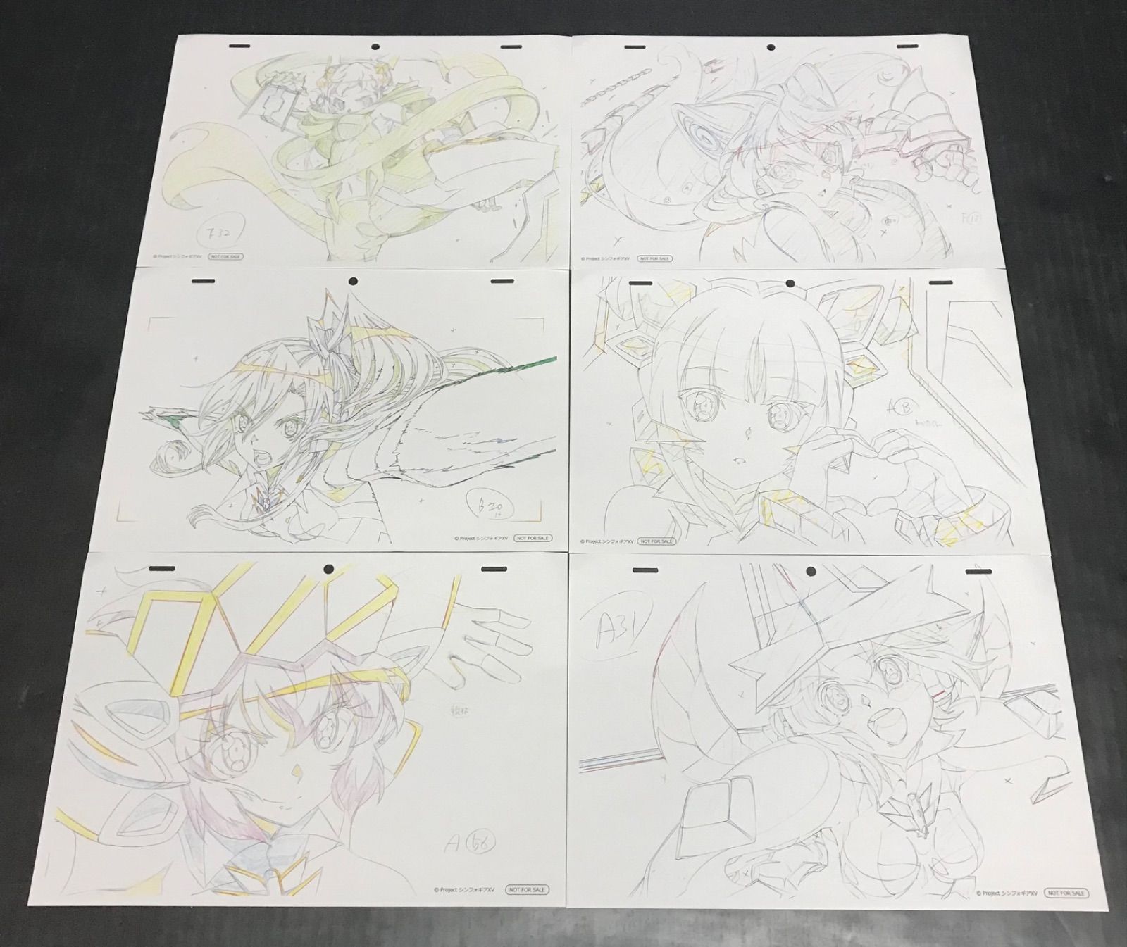 戦姫絶唱シンフォギアXV デザインアーカイヴ + 原画集上下巻[購入特典 