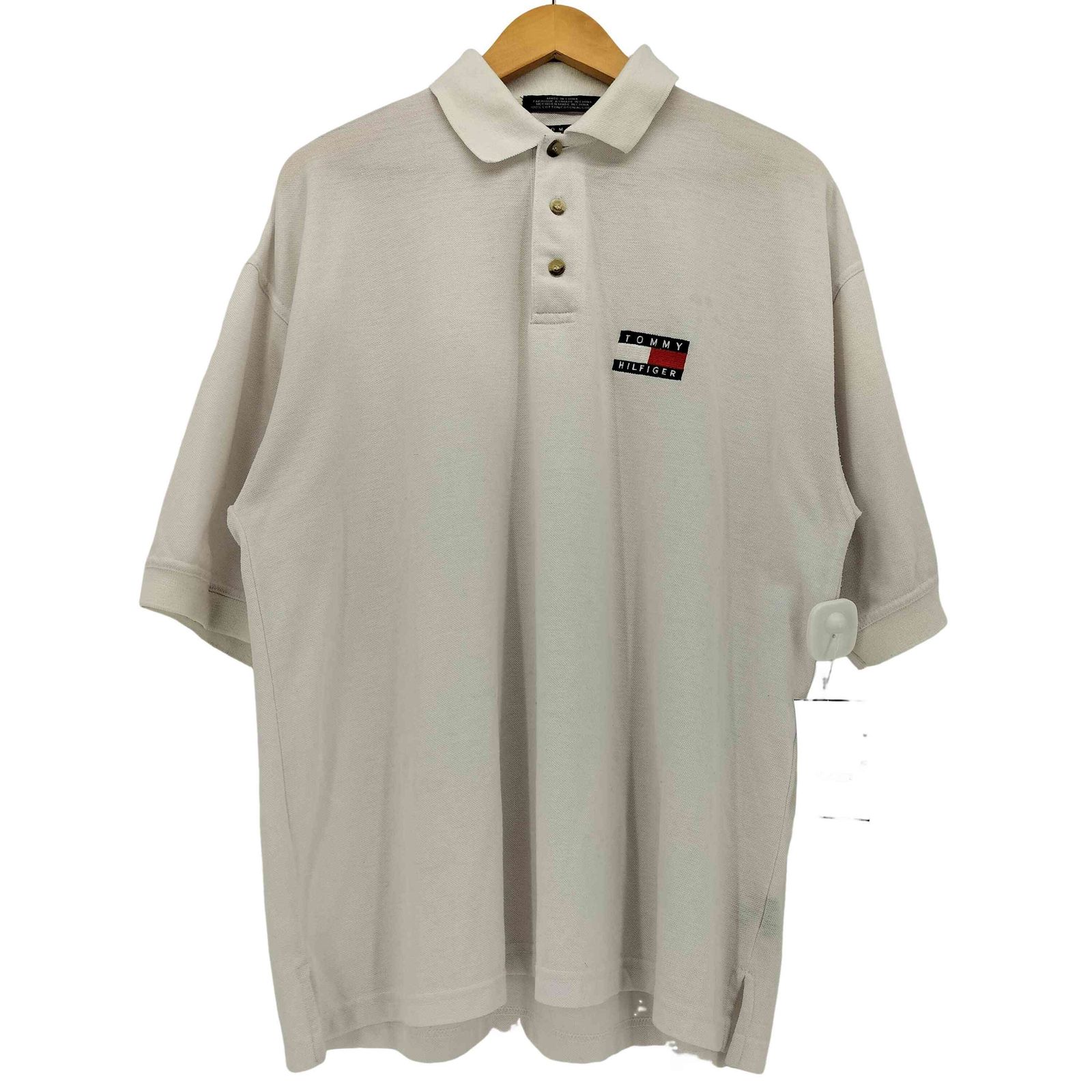 トミーヒルフィガー TOMMY HILFIGER 90S フラッグタグ S/S ポロシャツ 