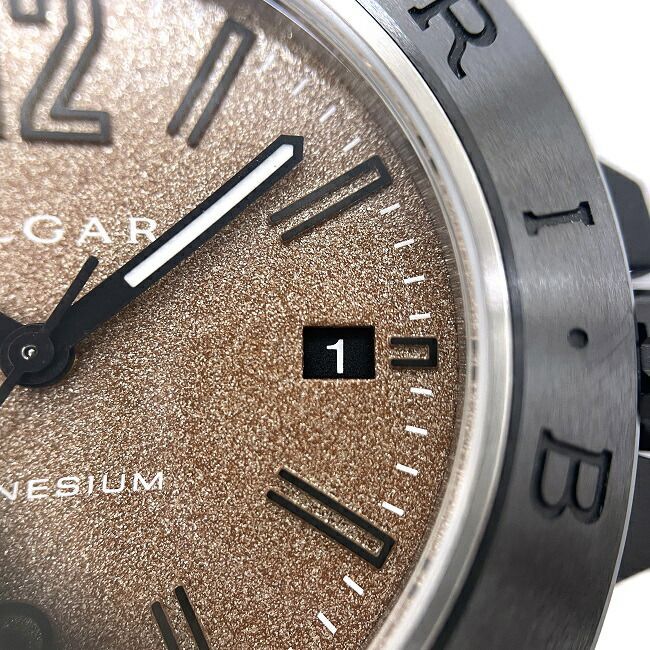 ブルガリ 腕時計 ブラック ブラウン DG41 SMC OH済み - メルカリ