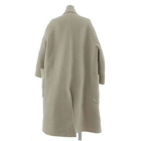 トゥデイフル TODAYFUL Wool Over Coat ウールオーバーコート 12220009 羽織り 起毛 ウール混 エクリュ色 36