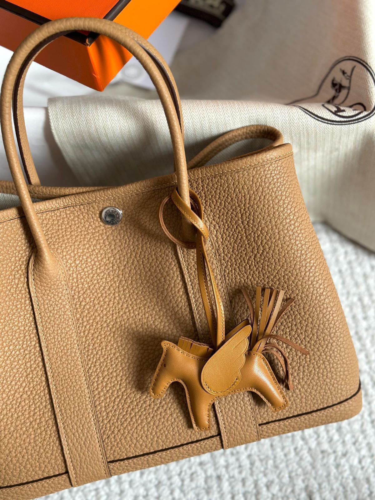 エルメス garden party ビスケットカラー レディース ハンドバッグ｜ ｜ ♥