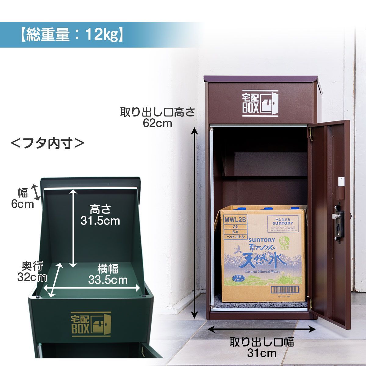 アウトレット】 売れ筋 宅配ボックス ルスネコボックス