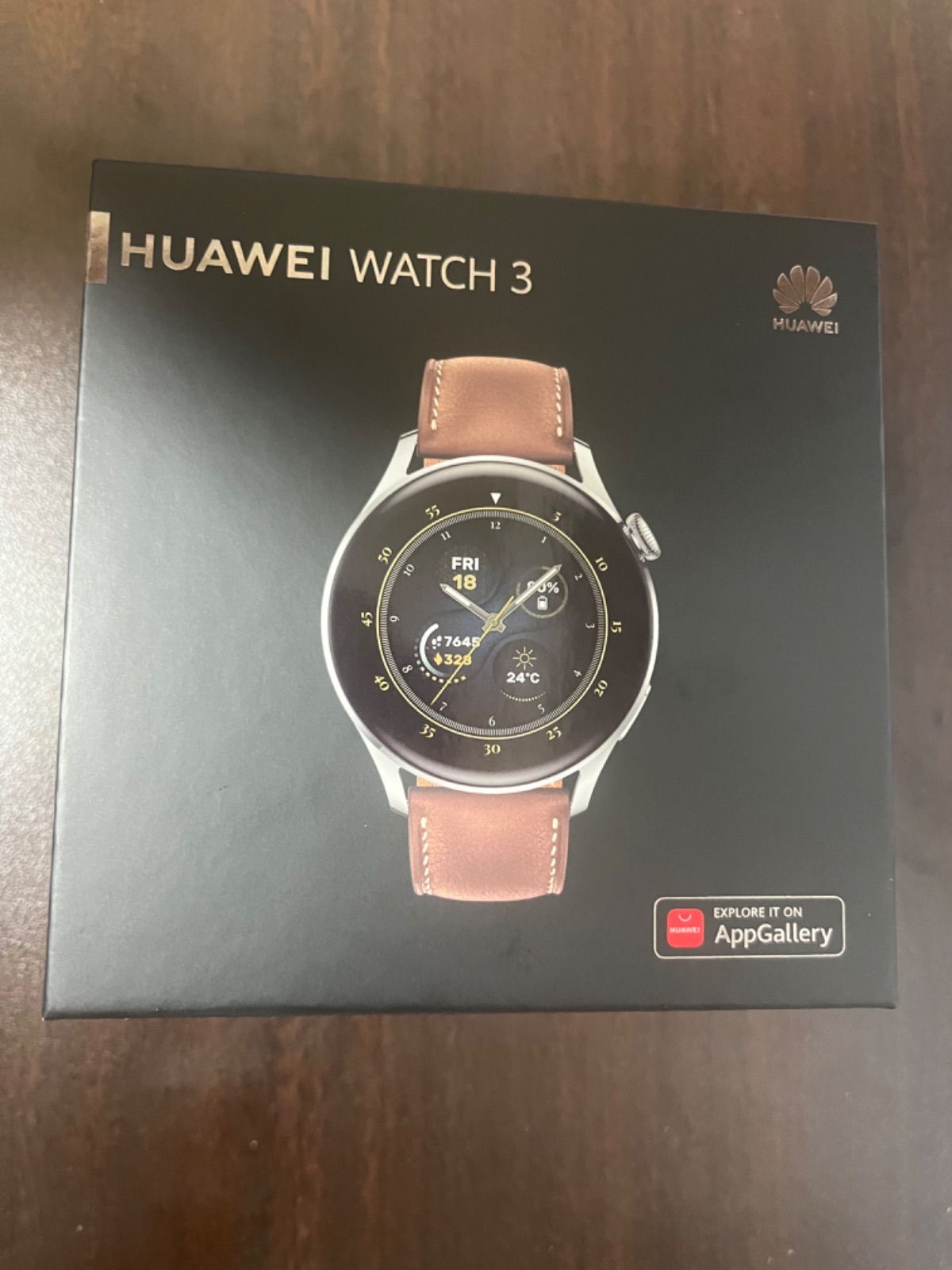 HUAWEI WATCH 3 クラシックモデル スマートウォッチ 1.43インチAMOLEDディスプレイ 血中酸素レベル測定 転倒検知 体表温度測定  5ATM防水機能 GPS/QZSS内蔵 ブラウンレザーストラップ - メルカリ