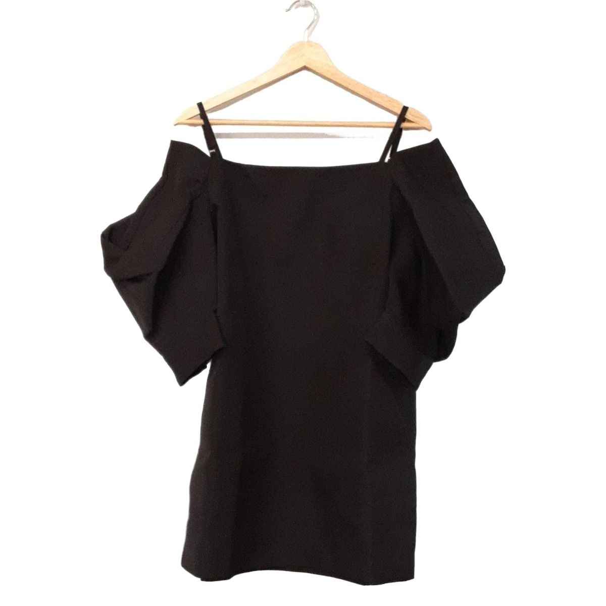 Sacai(サカイ) チュニック サイズ1 S レディース - 25-07747 黒 七分袖