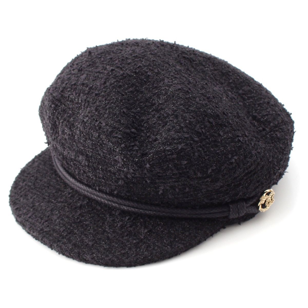 正規品 未使用 シャネル キャスケット ツイード CHANEL（キャスケット