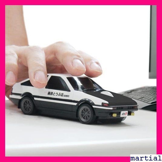 ☆人気商品☆ CAMSHOP 無線マウス AE86 『頭文字D』藤原とうふ店 