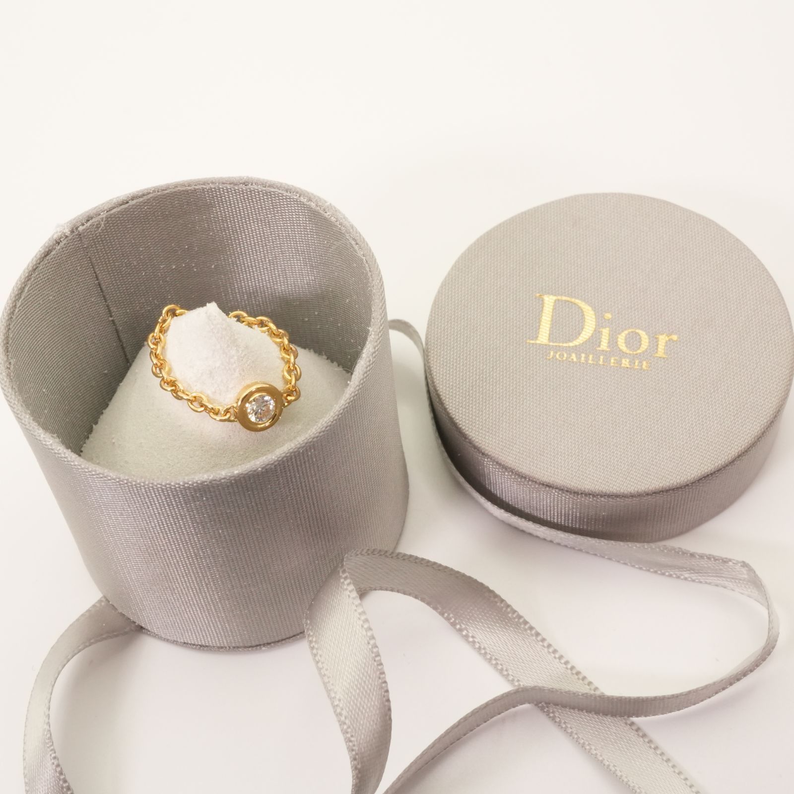 ディオール マキシウィ ミミウィ ダイヤ リング ピンキー/25-115箱  
