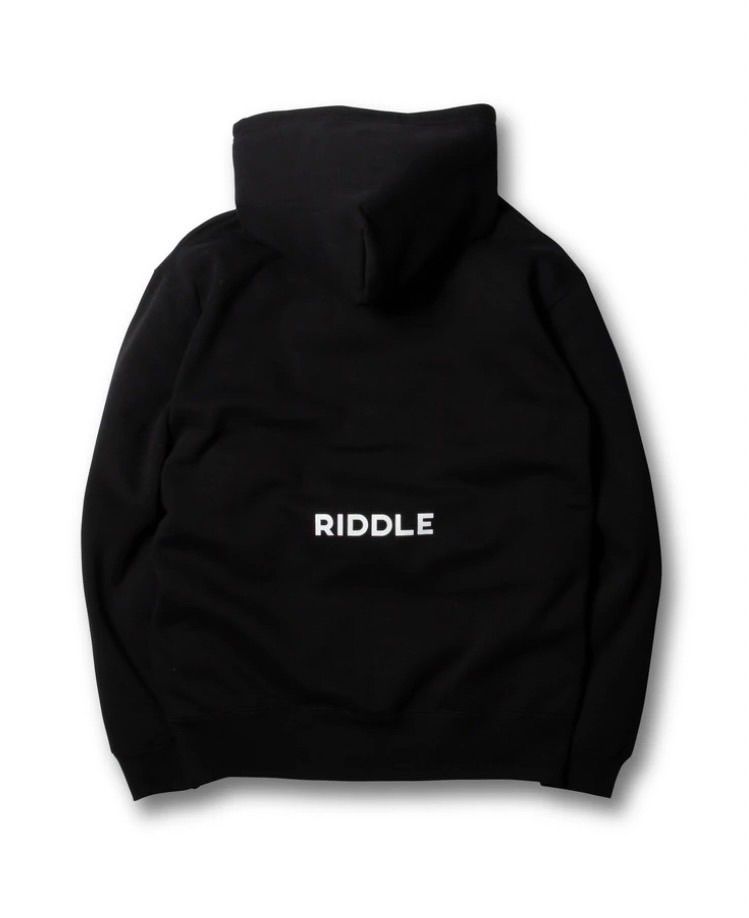 RIDDLE LOGO HOODIE フード ゲーミング パーカー