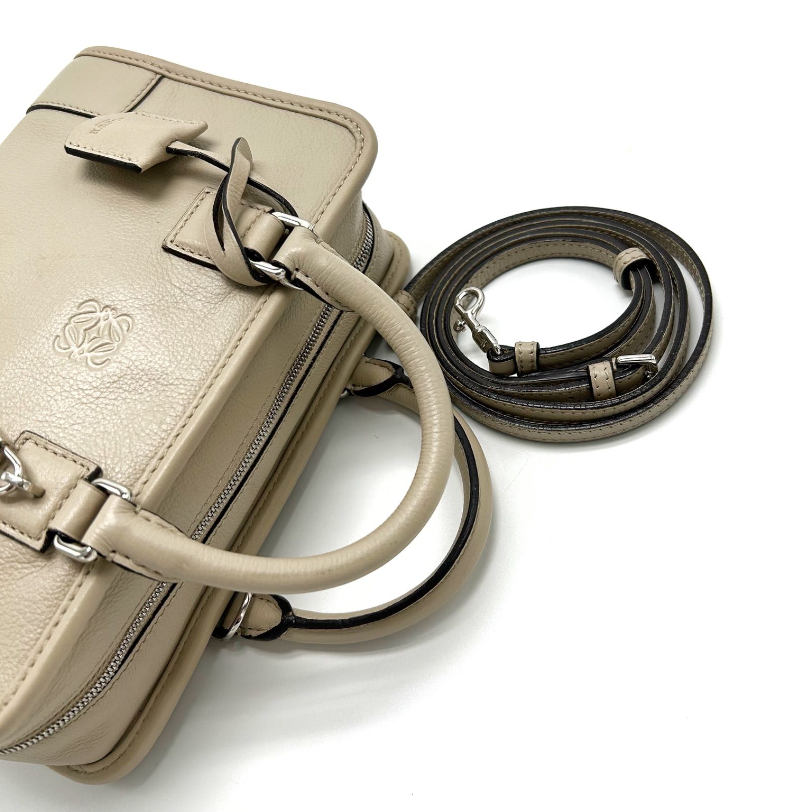 ◎ 美品 LOEWE ロエベ アマソナ 23 アナグラム ハンドバッグ 