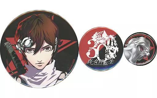 真・女神転生 30周年感謝祭イベントくじ F賞 缶バッジ 真・女神転生Ⅴ 真・女神転生 30周年感謝祭 イベントくじ F賞：缶バッジ【真・女神転生