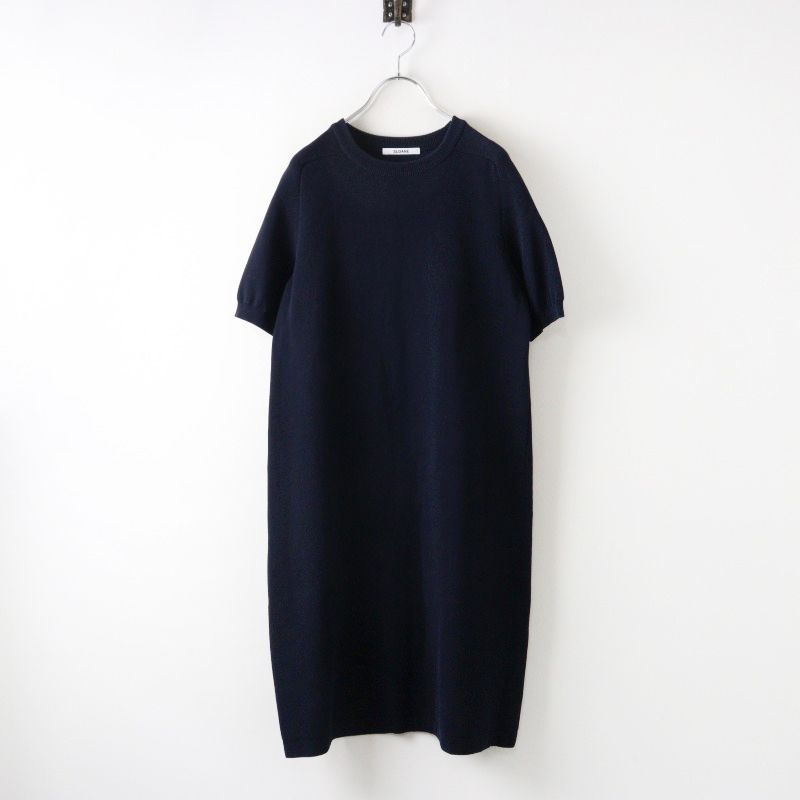 SLOANE ネイビー　半袖ニット サイズ1 SLOANE 「SLOANE」 半袖ニット 1 ブルー レディース : ZOZOTOWN
