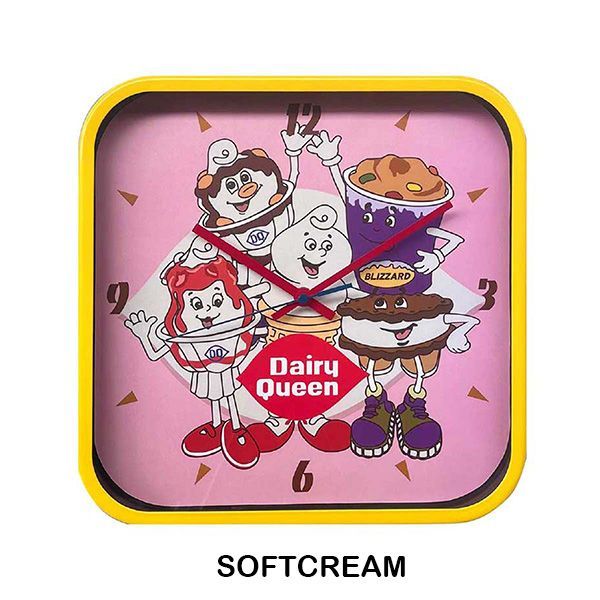 アメリカンキャラクター ウォールクロック SOFTCREAM
