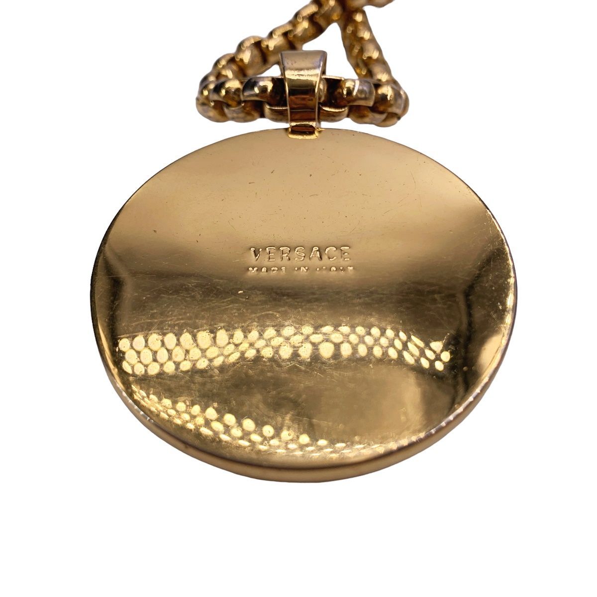 中古】 VERSACE ヴェルサーチ ヴェルサーチェ ペンダント ネックレス 