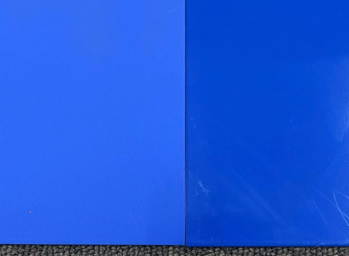 EVA ブルー 青 2枚 厚さ3ｍｍ 900X600 タレゴム 垂れゴム 泥除け エバ 