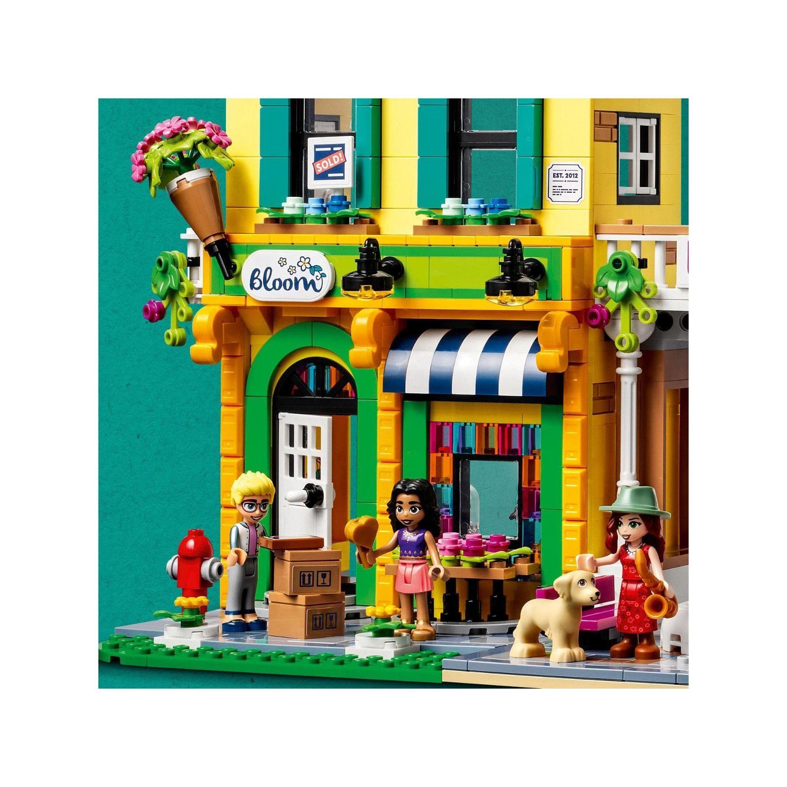 人気商品レゴLEGO フレンズ ハートレイクシティのお花屋さんとデザイン