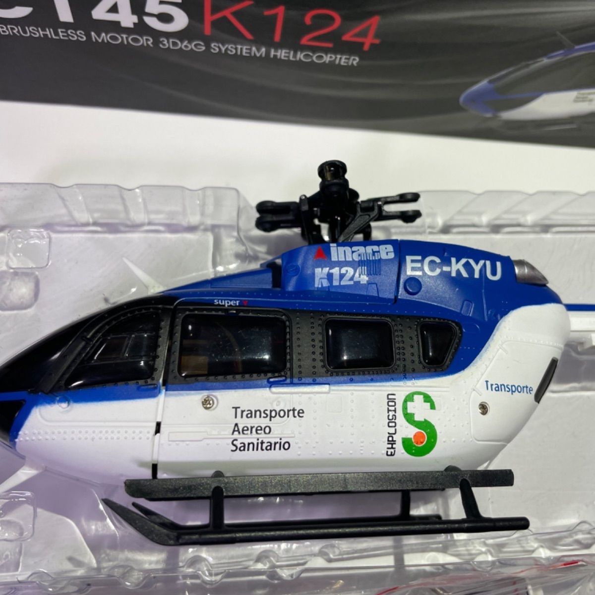 未使用 ハイテック HiTEC XK FTR EC145 K124 ラジコンヘリ - ホビー 