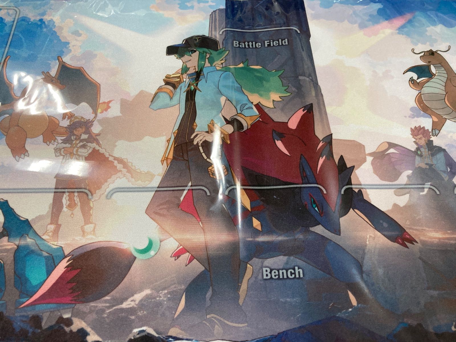 ポケモンマスターズEX プレイマット アルコス アルコスNたちのプレイ