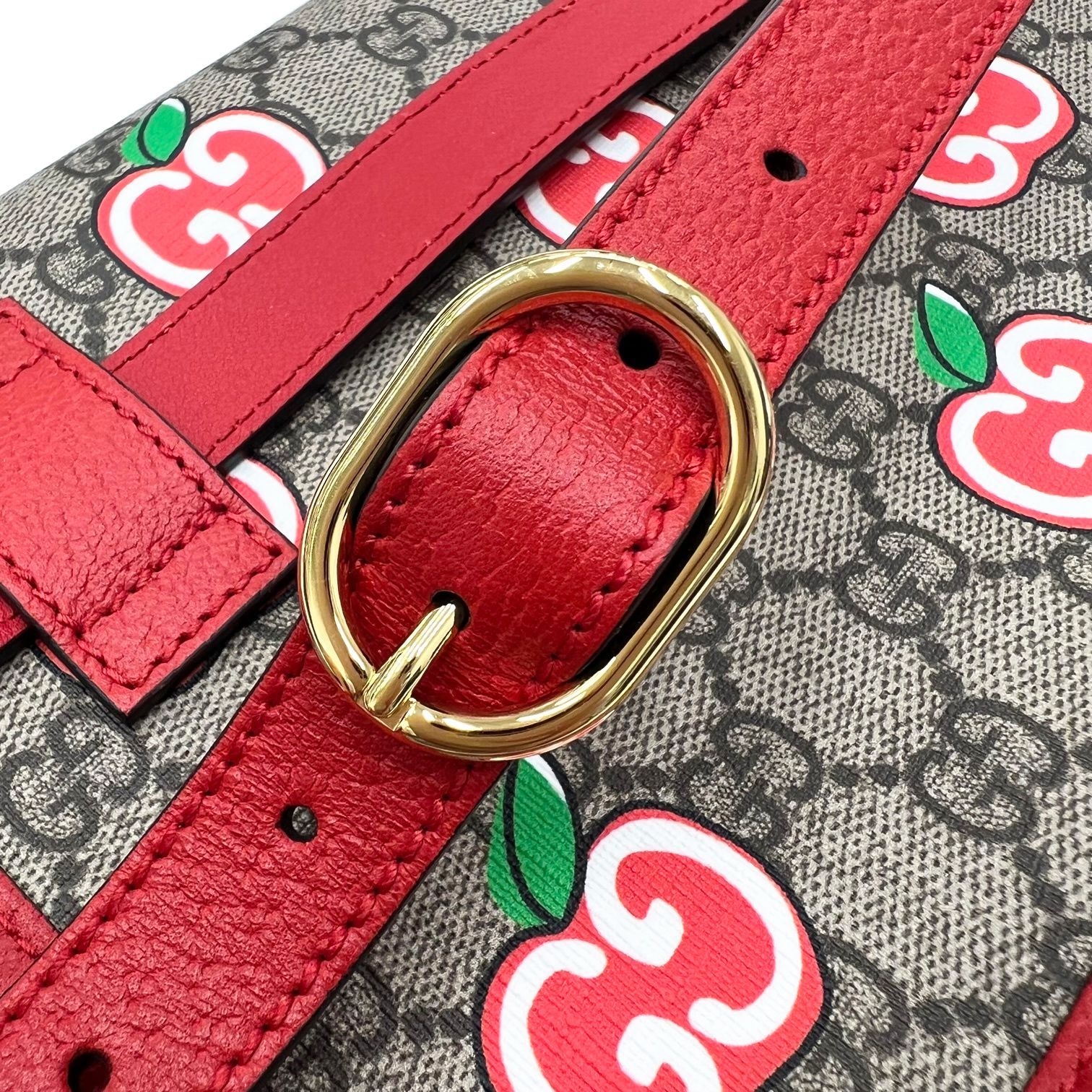 グッチ GUCCI GGスプリーム アップル ウエストバッグ 625233 ベルト