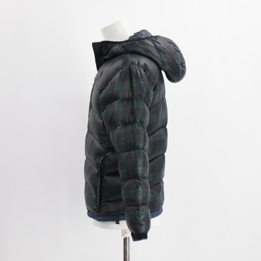 美品 ザ・ノースフェイス チェック ダウン ジャケット アウター コート  