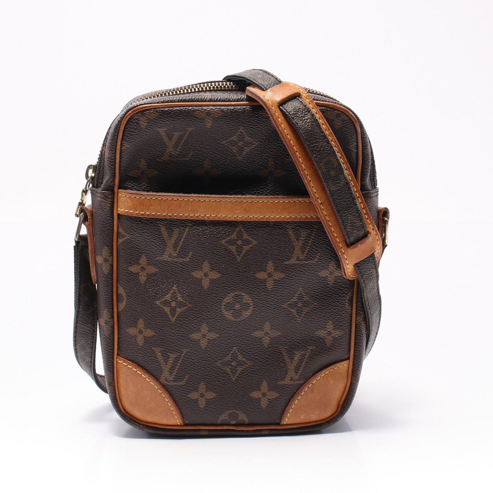 ルイ ヴィトン LOUIS VUITTON ショルダーバッグ ダヌーブ M45266 PVCコーティングキャンバス レザー ダヌーブ レディース Used C