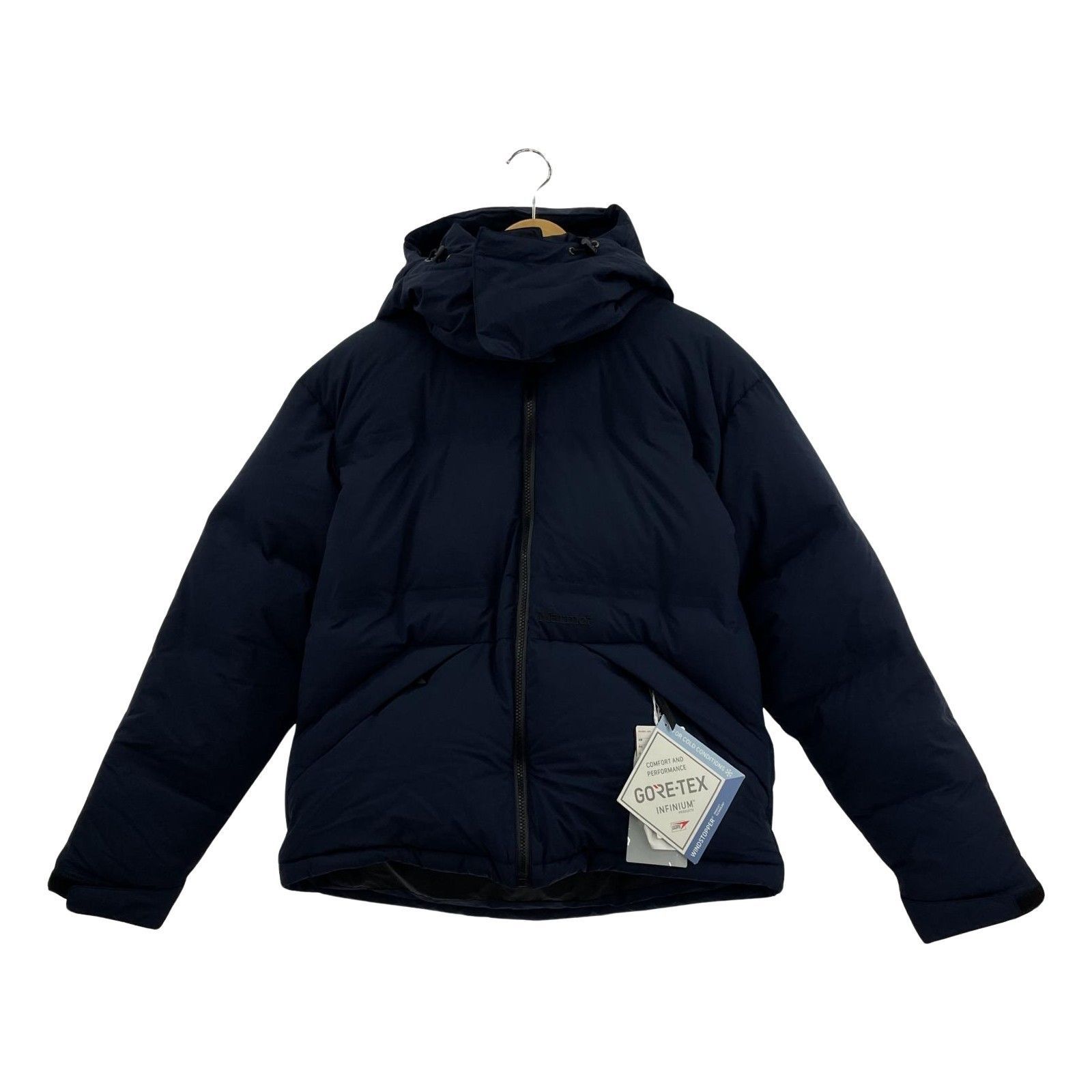 MARMOT/VAINL ARCHIVE/PUFF HOOD DOWN JACKET/M/ネイビー - メルカリ