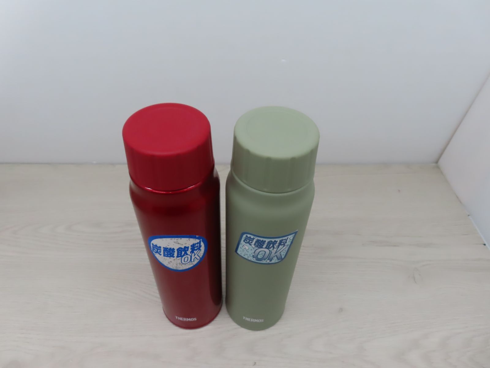 【未使用・展示品】THERMOS サーモス　保冷炭酸飲料ボトル 500ml 　2個セット　(B7-5)