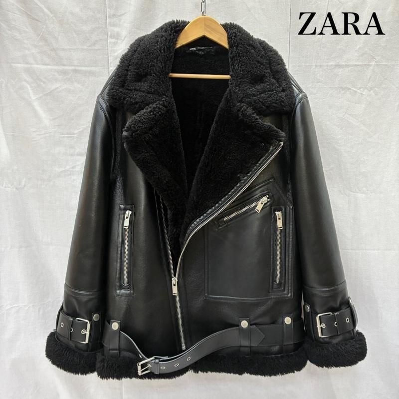ZARA ザラ ジャケット、上着 ライダース フェイクレザー