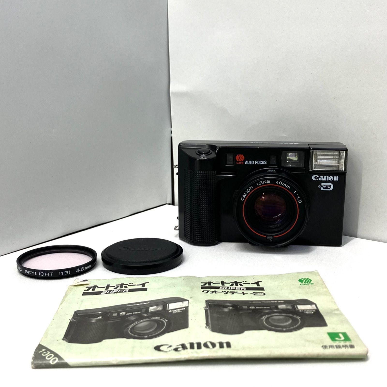 F250414-20】 Canon Autoboy Super クオーツデート キヤノン