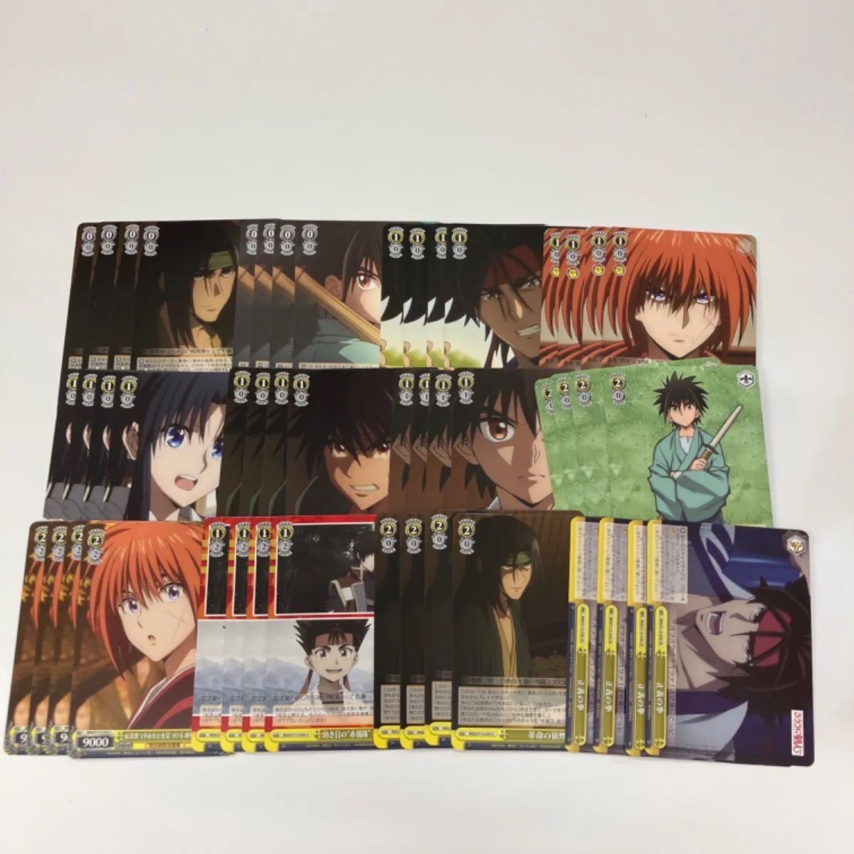 ヴァイス るろうに剣心 RR以下4コン+TD4コン 大会プロモ箔押し付き 未