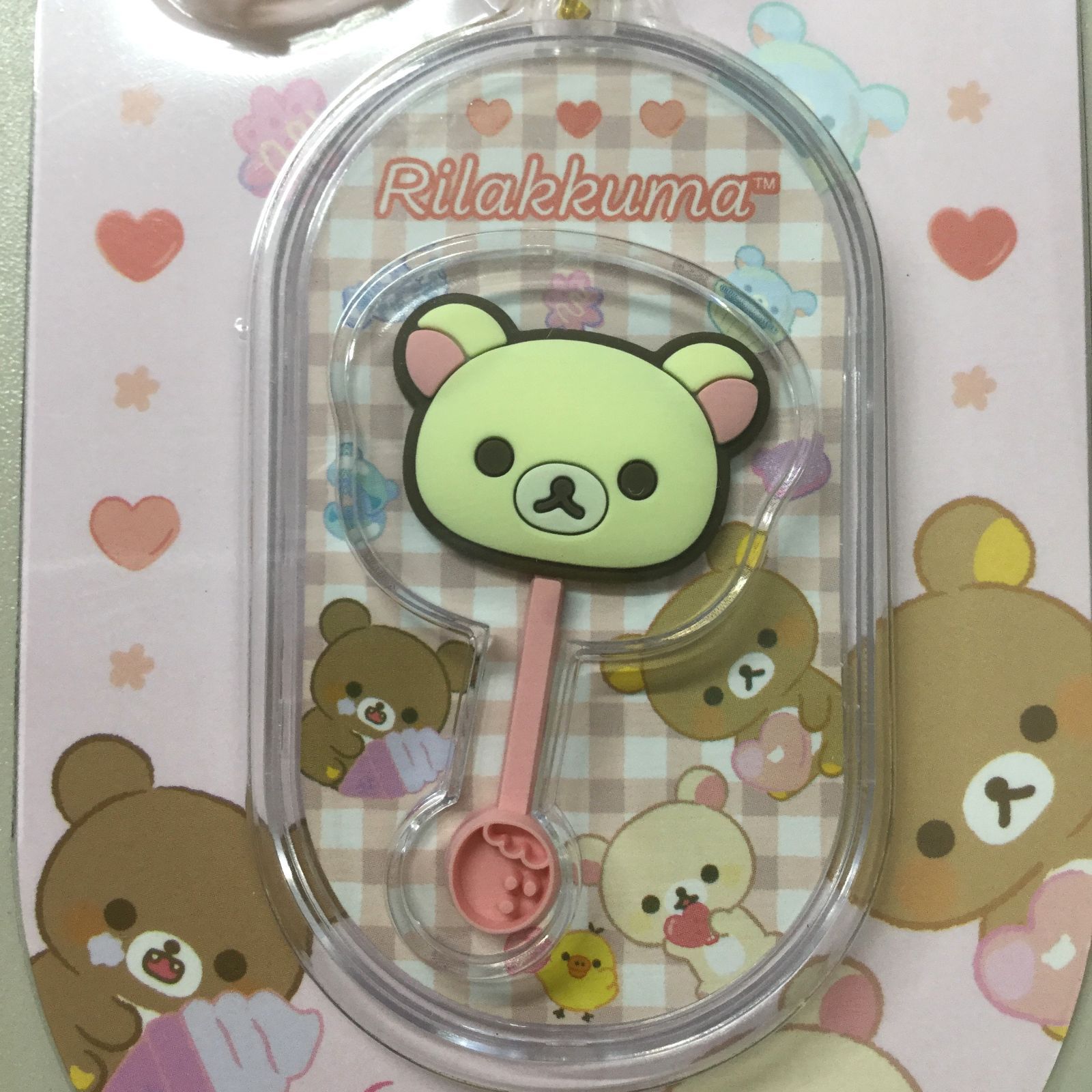 j246【新品・未使用品】リラックマ チョコレート風キーホルダー 4種類