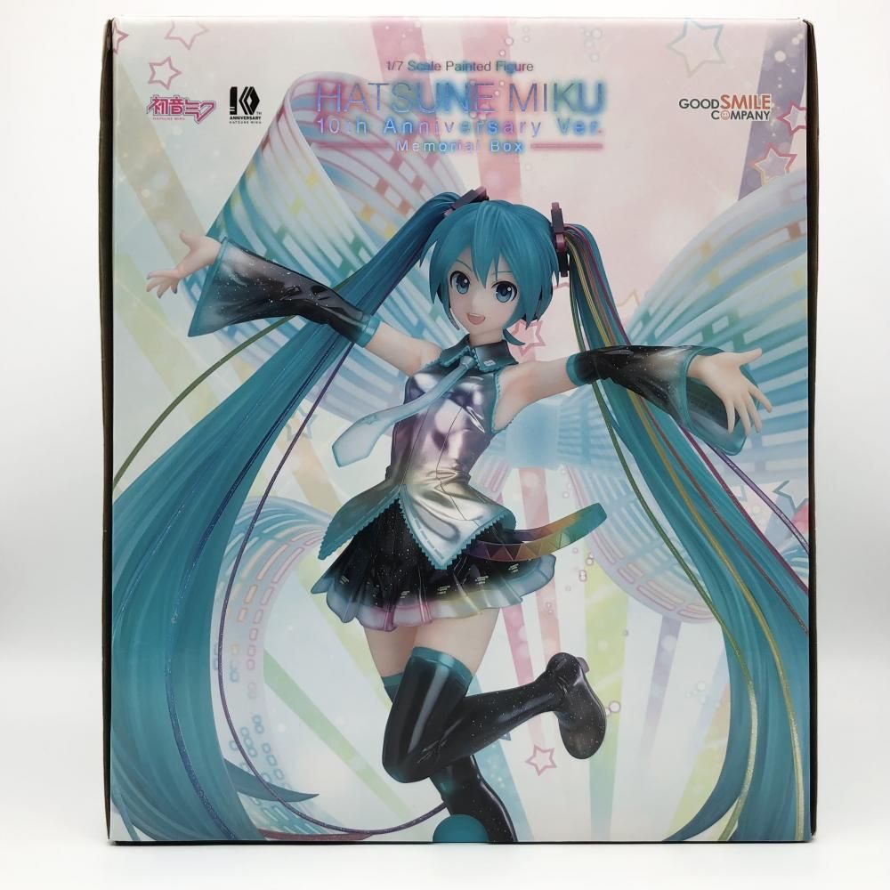 中古】開封 ｷｬﾗｸﾀｰ・ﾎﾞｰｶﾙ・ｼﾘｰｽﾞ01 1/7 初音ﾐｸ 10th Anniversary Ver. Memorial Box[17]  - メルカリ