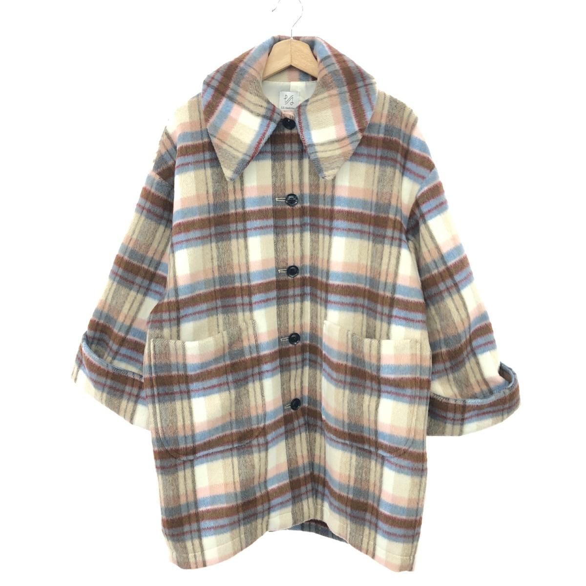 Lilambition ワイドスリーブチェックコート Wide Sleeve Check Coat – Lil Ambition