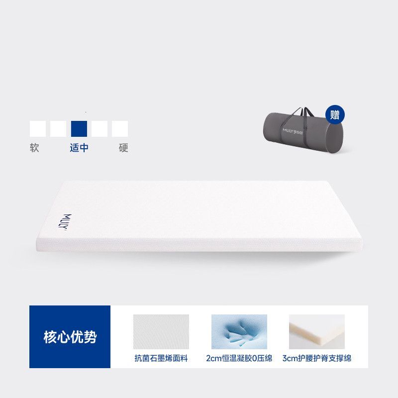 MLILY エムリリー マットレス トッパー 高反発＆低反発の二層式