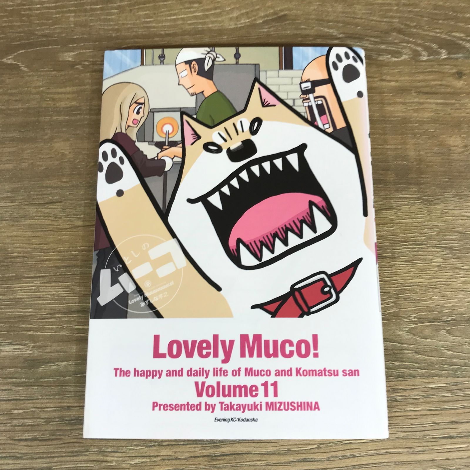 【証拠写真あり】いとしのムーコ 漫画家 みずしな孝之 直筆サイン入り色紙 いとしのムーコ 11巻/【作者】みずしな孝之/GF-0225025690-YP