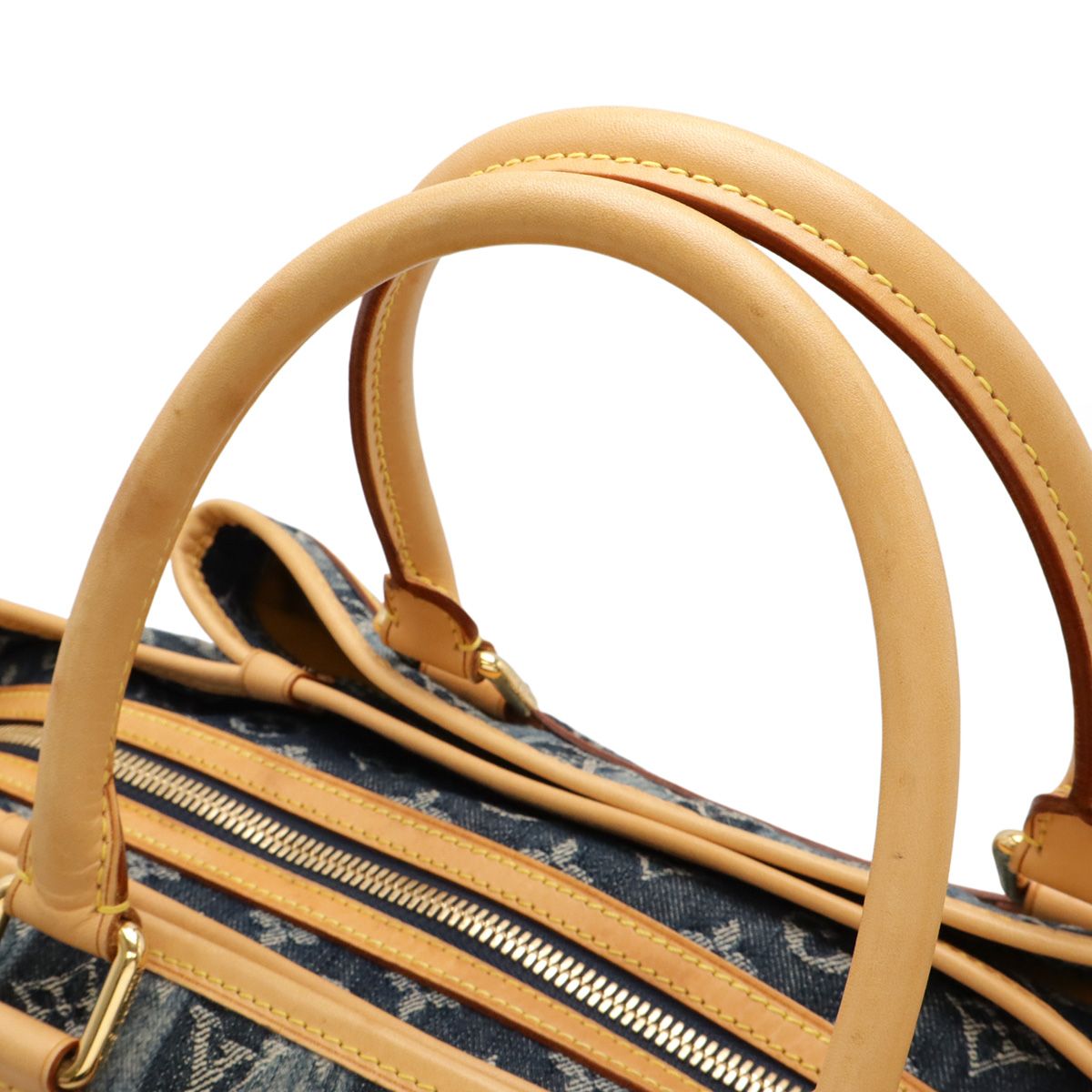 ヴィトン　デニムトート　カバ LOUIS VUITTON ルイ ヴィトン モノグラムデニム カバ レイエGM