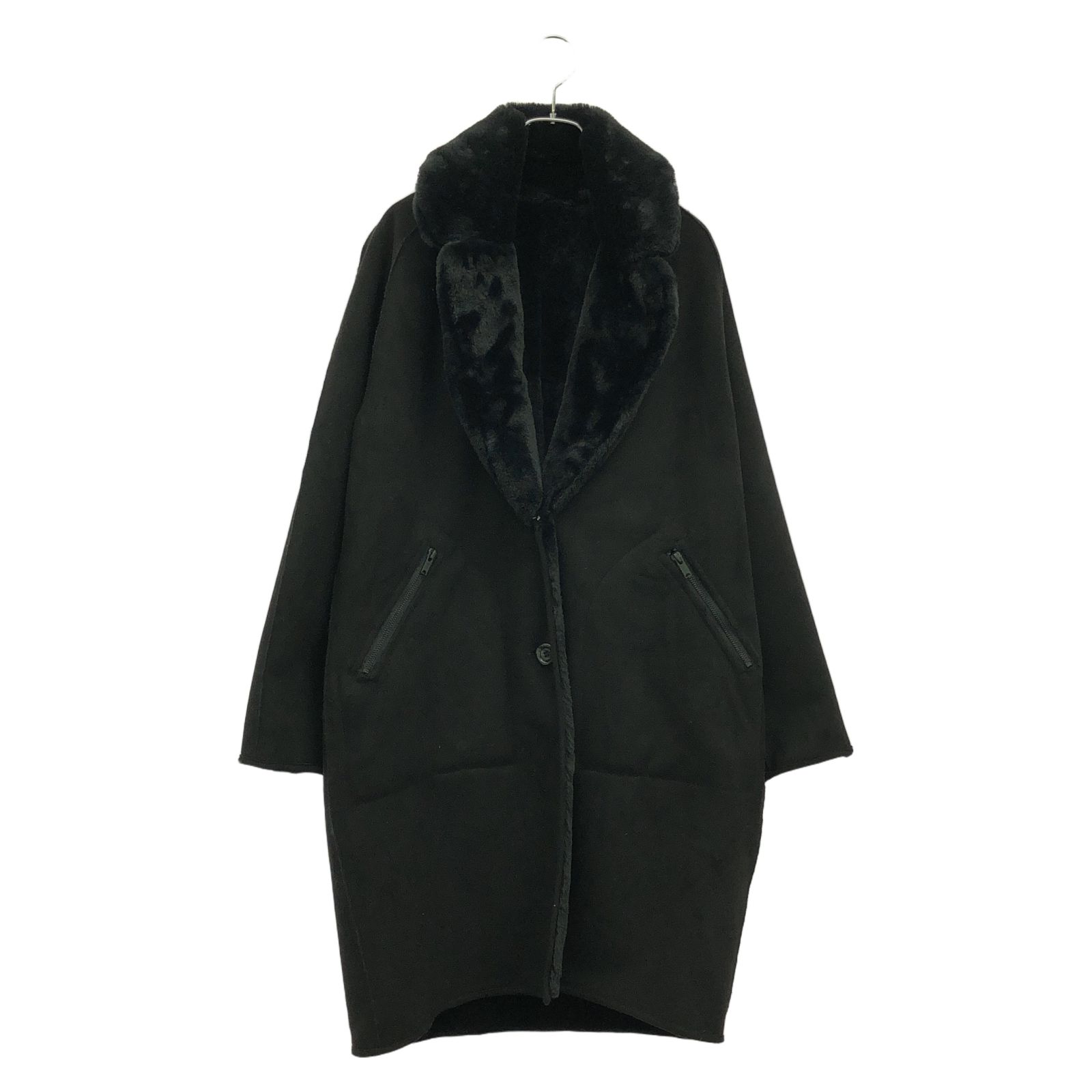 ヒステリックグラマー HYSTERIC GLAMOUR その他コート コート ブラック ポリエステル コート レディース Used A