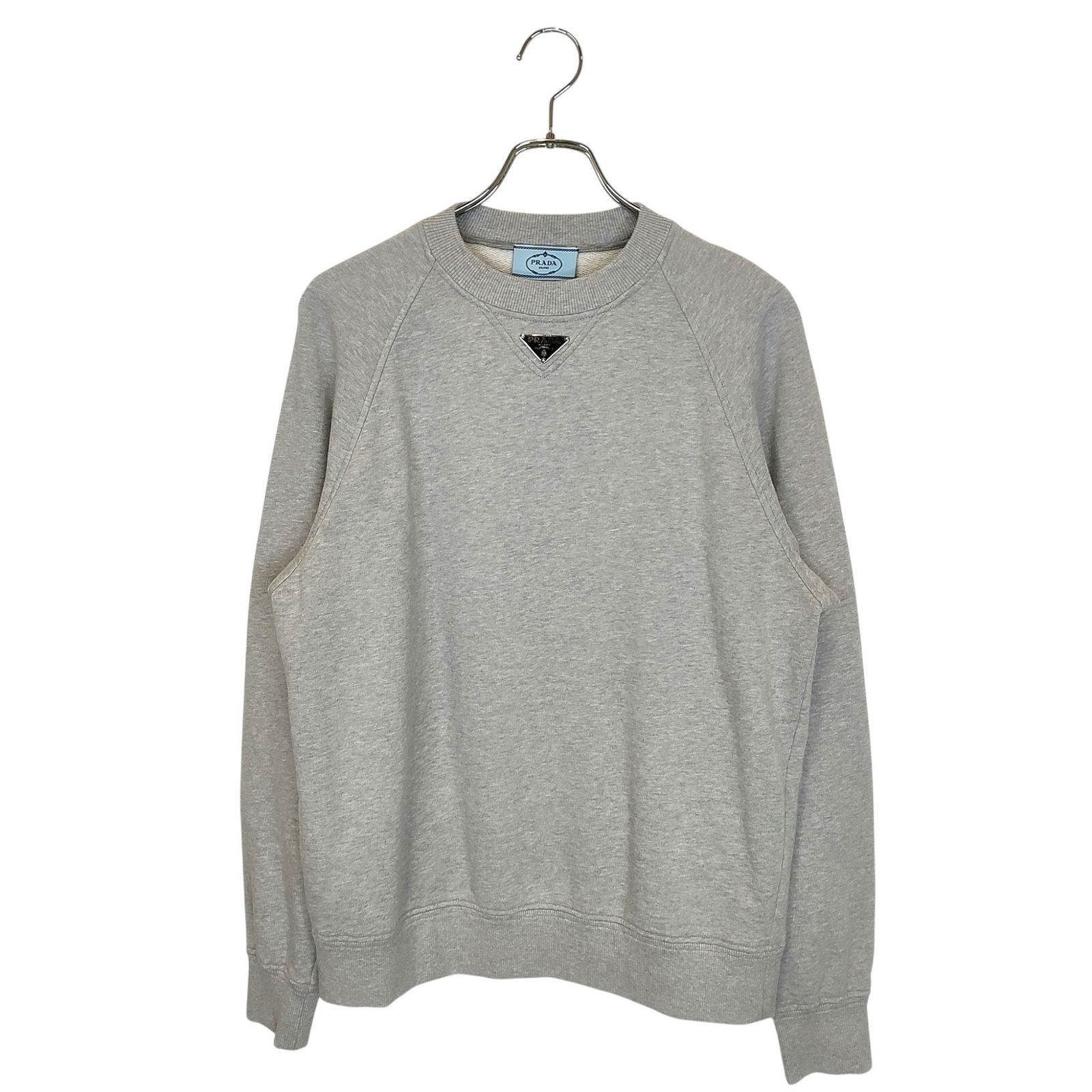 PRADA プラダ トライアングル ロゴプレート 長袖 スウェット シャツ
