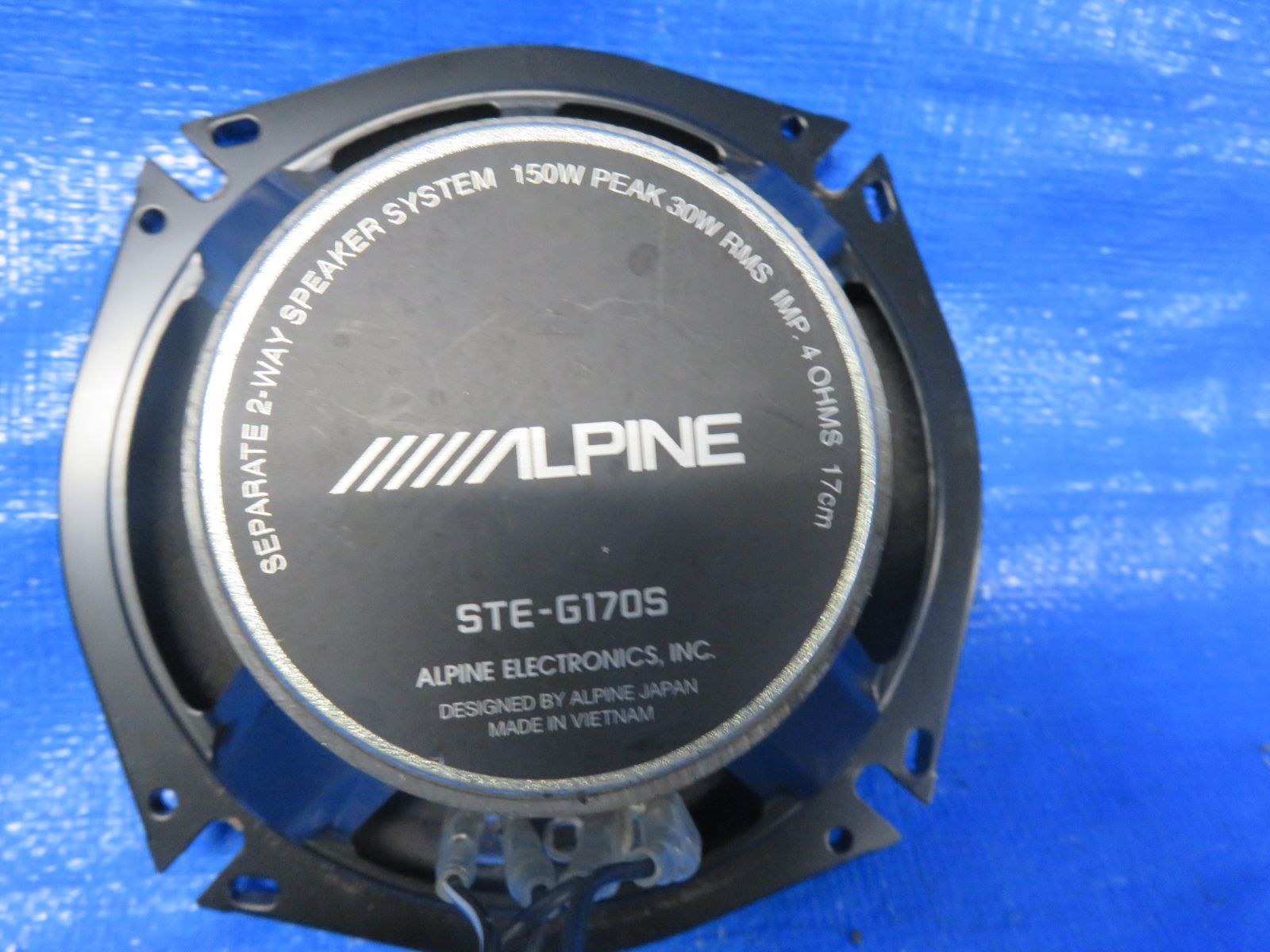 ALPINE アルパイン 17㎝スピーカー STE-G170S ツイーター&ネットワークセット