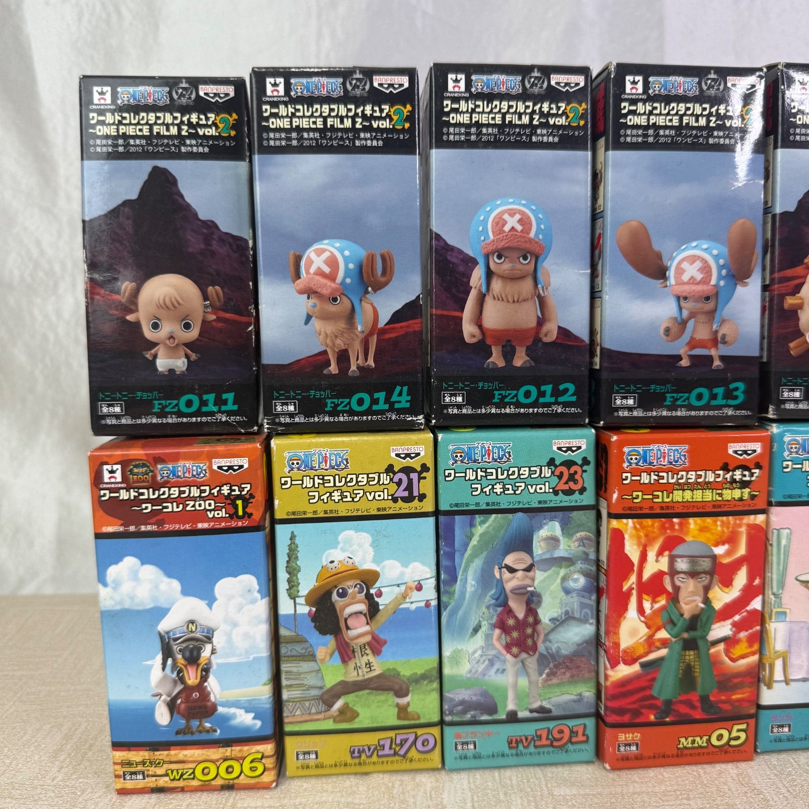 ワールドコレクタブルフィギュア　まとめ売り　バラ売り可 バラ売り可】ワンピース ワールドコレクタブルフィギュア - メルカリ