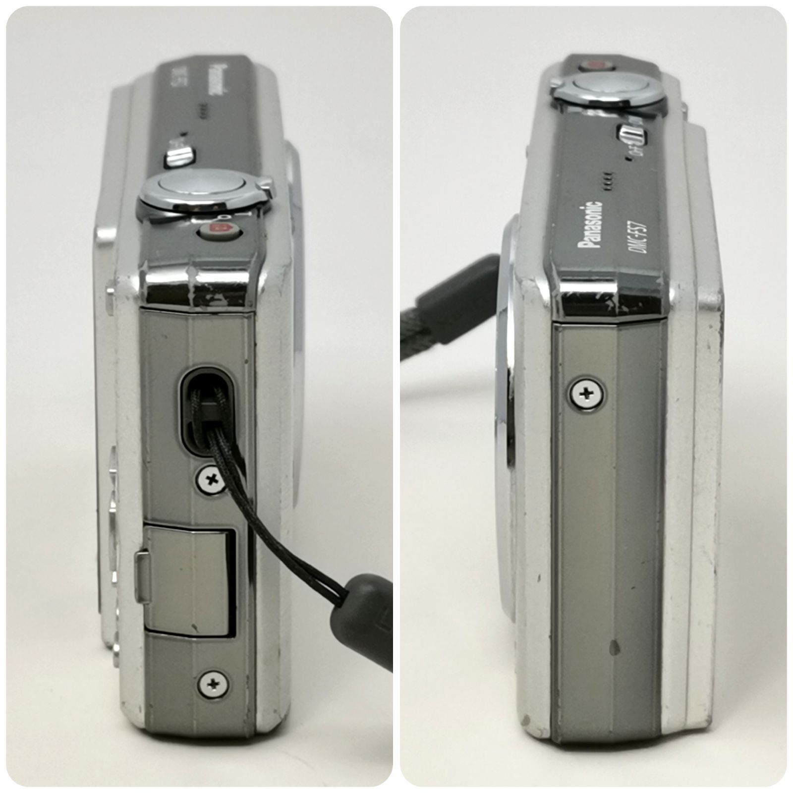 パナソニック LUMIX DMC-FS7 シルバー デジカメ 動作確認済み