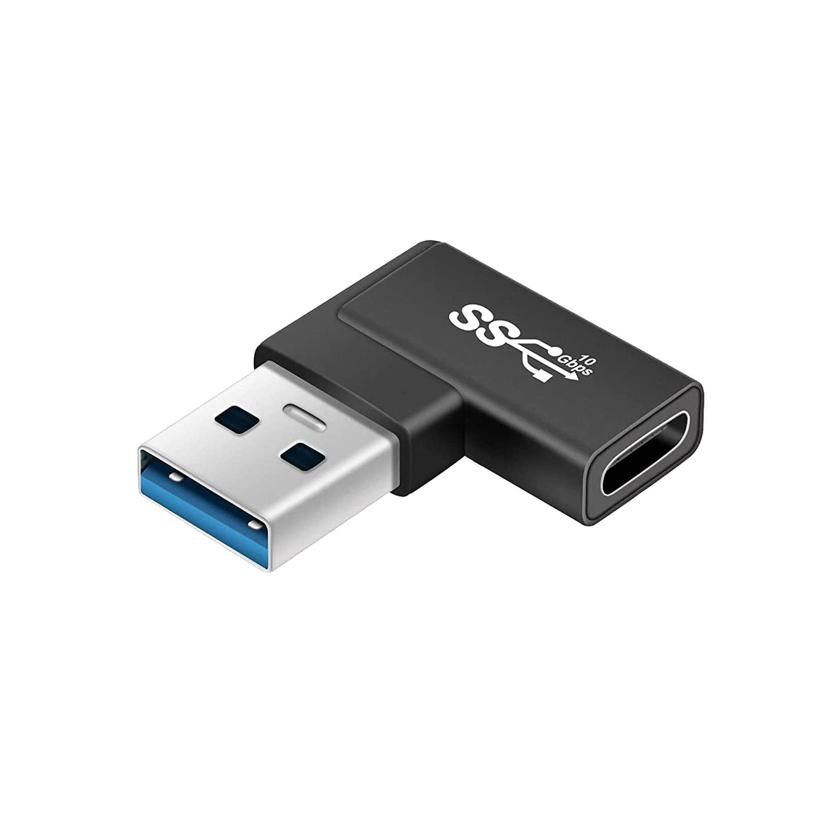 在庫処分】USB Type C(メス) to USB 3.0(オス) 変換アダプタ L型 (1個セット) Suptopwxm USB3.1 10Gbps  高速データ伝送 Xperia/iphone/iPad/MacBook/Surface 変換アダプタ 急速 - メルカリ