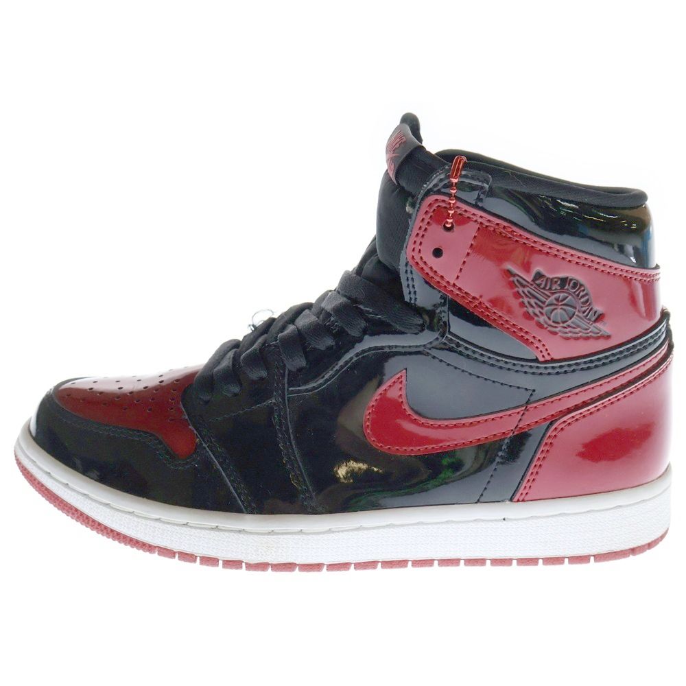 NIKE (ナイキ) AIR JORDAN 1 RETRO HIGH OG BRED PATENT 555088