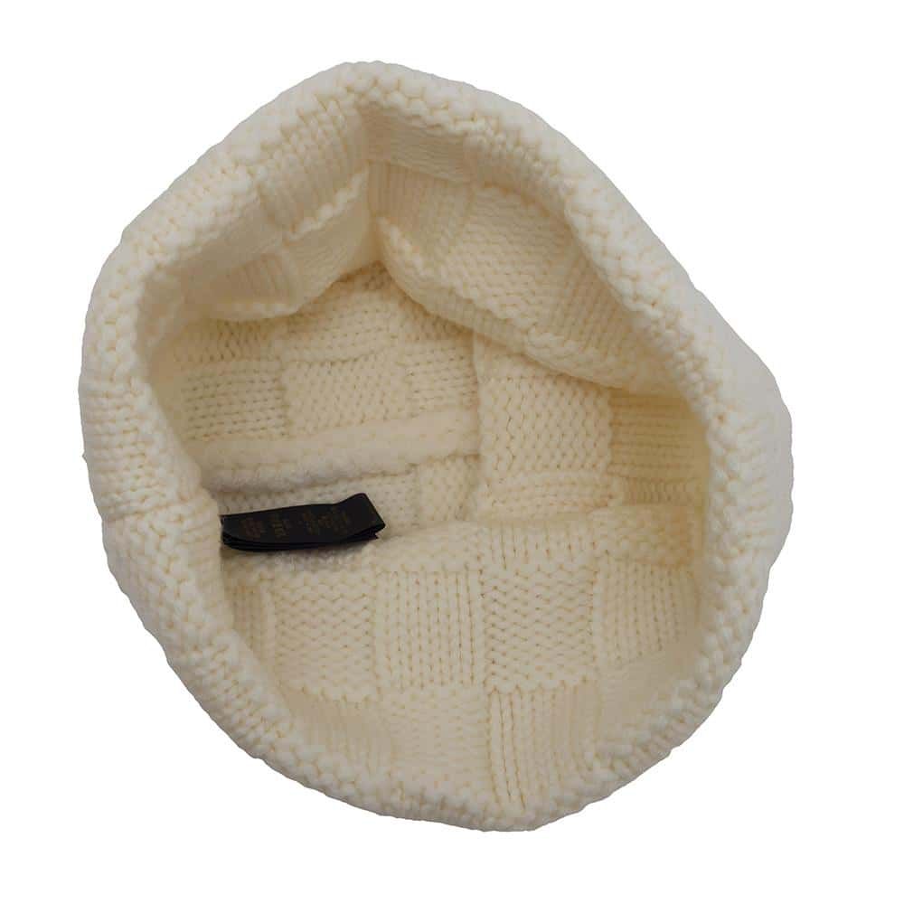 ルイヴィトン ニット帽 ウール ビーニー・ダミエ ヘリテージ スナッグ