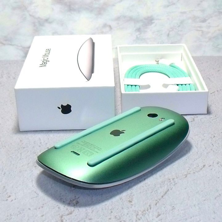 Magic Mouse -green .  iMac付属de 色グリーンSP