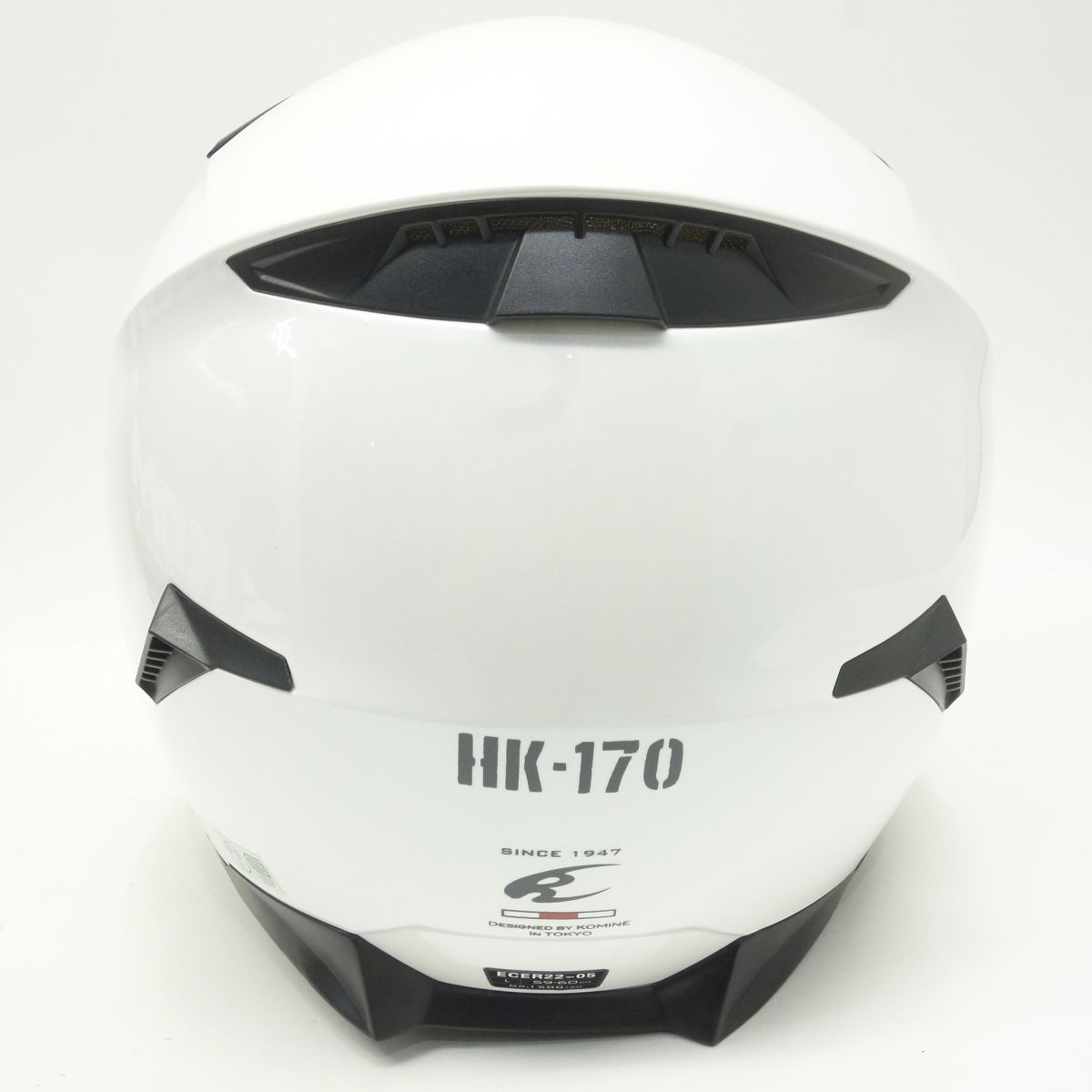 KOMINE コミネ フルフェイスヘルメット HK-170 パールホワイト L